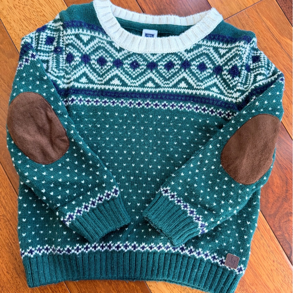 Janie and Jack Fair Isle Sweater